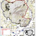 Flagstaff RD San Francisco Peaks - Coconino NF Closure Map
