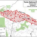 Mogollon Rim - Tonto NF Closure Map