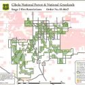Kiowa National Grasslands Stage II Fire Restriction Map